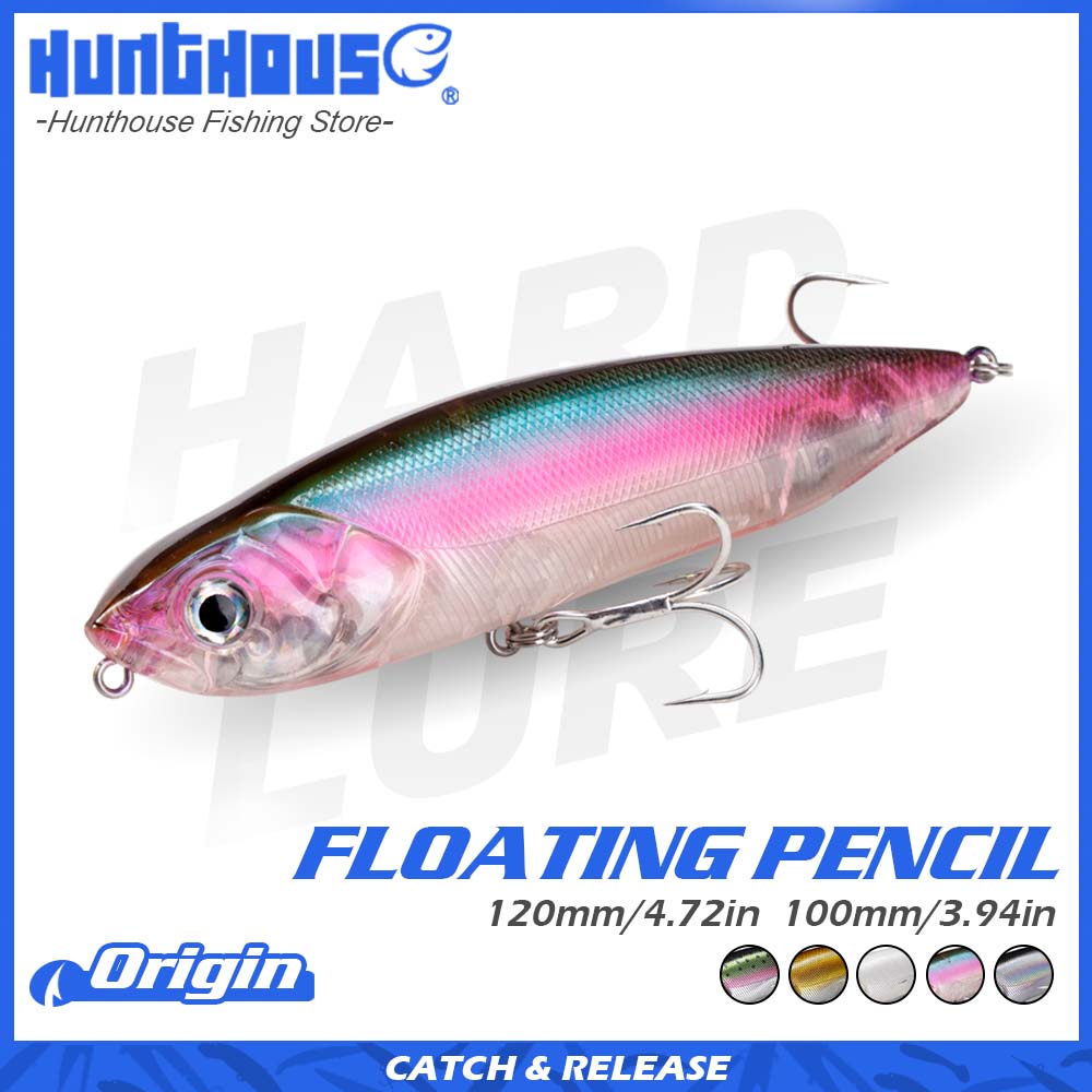 Fishing Lure Topwater - Hunthouse WTD Pencil Fishing Lure 100&120mm