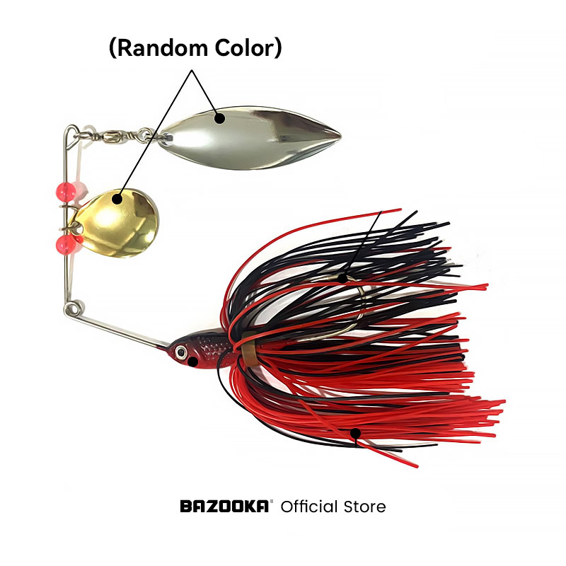 Bazooka 15g 18g Spinnerbait Fi - Fishing Lure Spinnerbait avaliação e preço