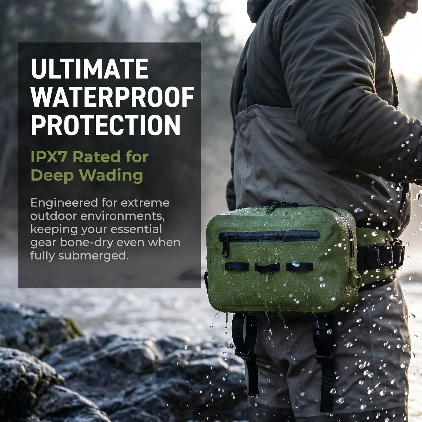 Waist Bag Lure Bag Multifuncti - Fishing Lure Box avaliação e preço
