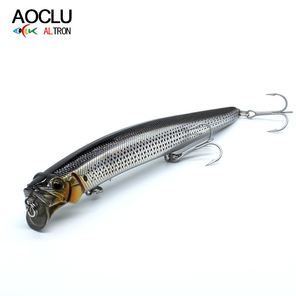 AOCLU Jerkbait Floating Wobble - Fishing Lure Popper avaliação e preço