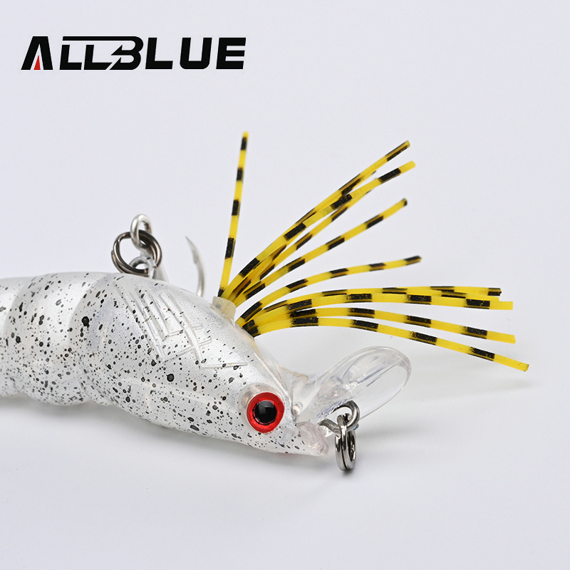 ALLBLUE 3D Flash Shrimp 70mm 7 - Fishing Lure Swimbait avaliação e preço