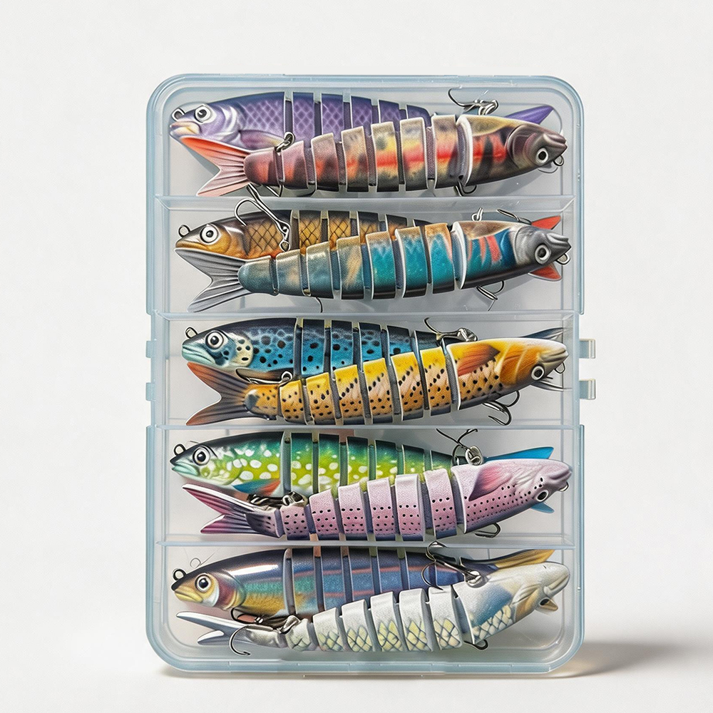 10 pcs Fishing Lures for Bass  - Fishing Lure Swimbait avaliação e preço
