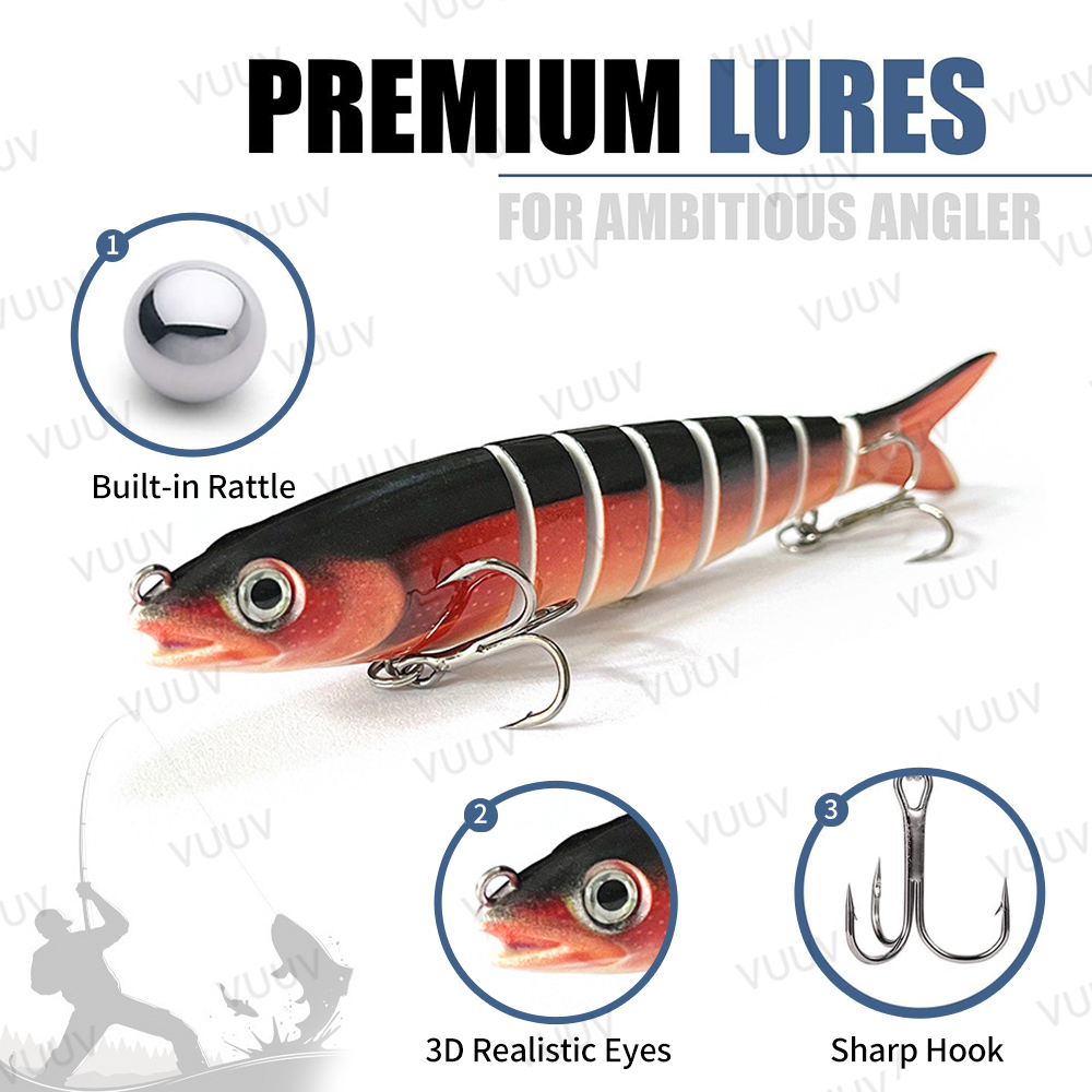 10 pcs Fishing Lures for Bass  - Fishing Lure Swimbait avaliação e preço