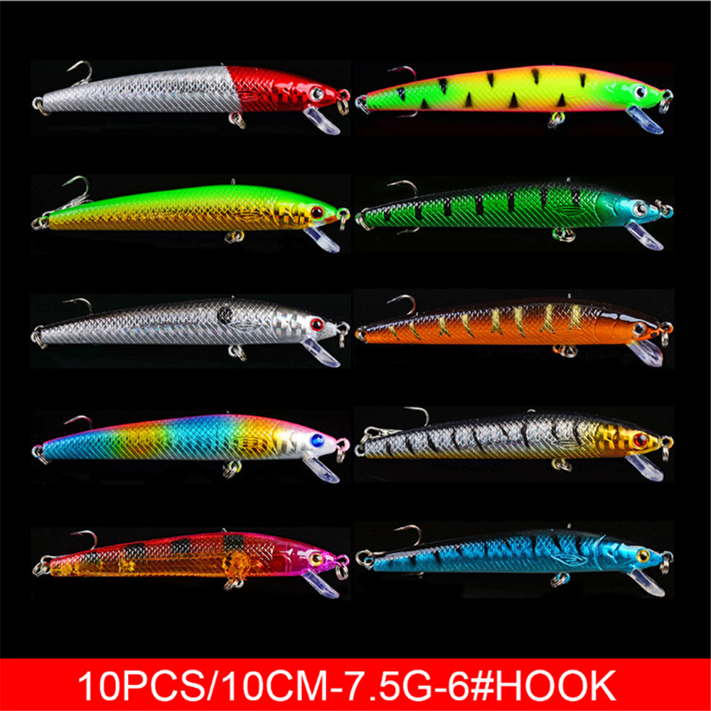 20pcs/lot Minnow Fishing Lures - Fishing Lure Crankbait avaliação e preço