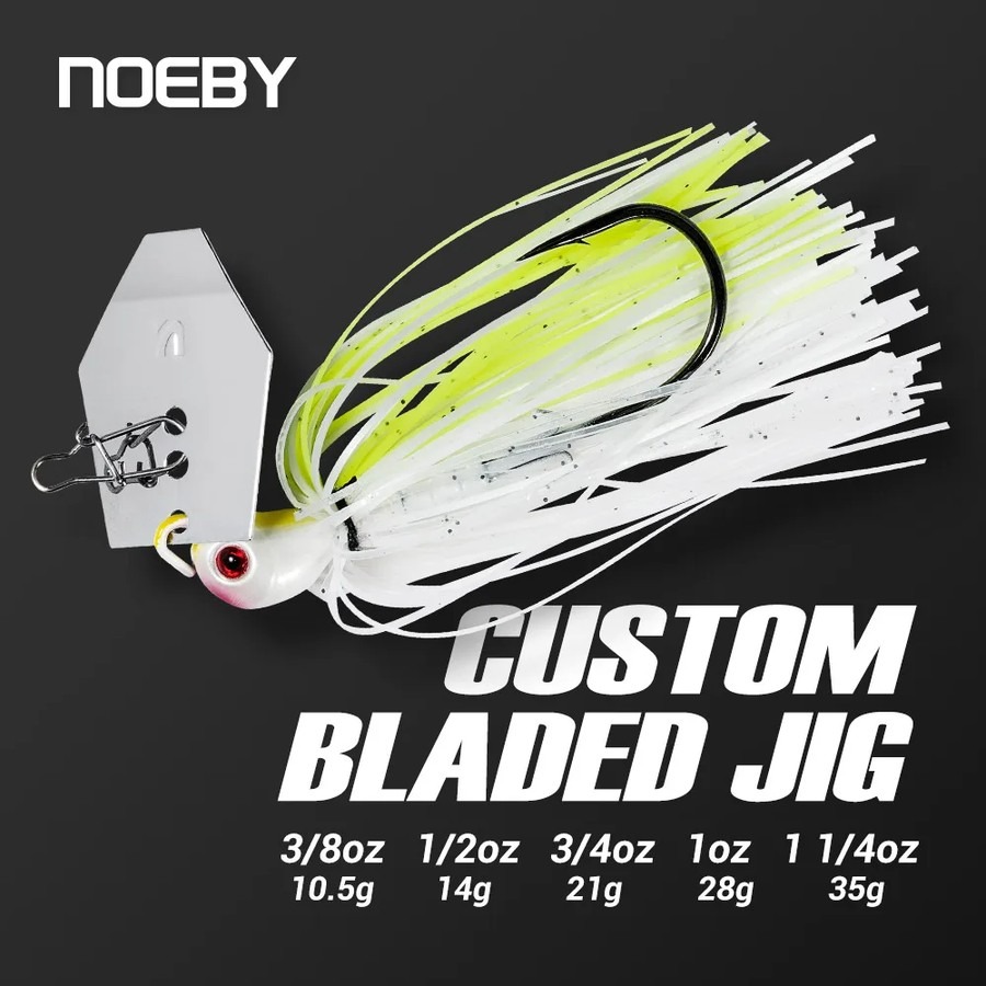 Noeby Chatterbait Bladed Jig 1 - Fishing Lure Blade Bait avaliação e preço