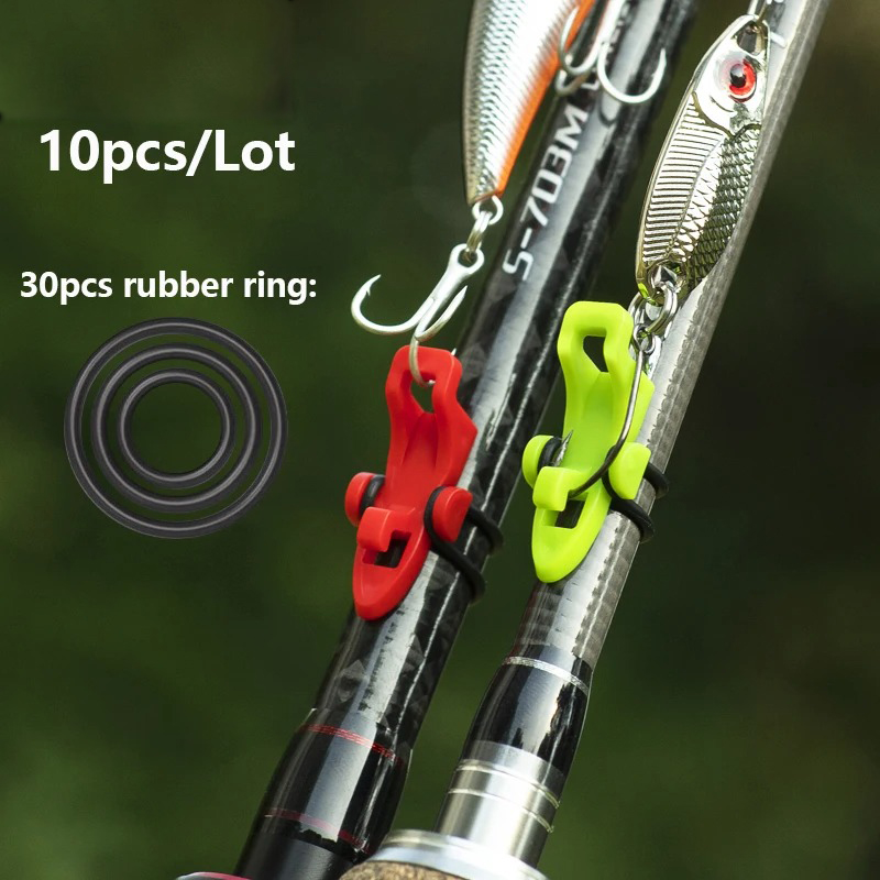 1-10pcs Fishing Rod Pole Hook  - Fishing Lure Accessories avaliação e preço