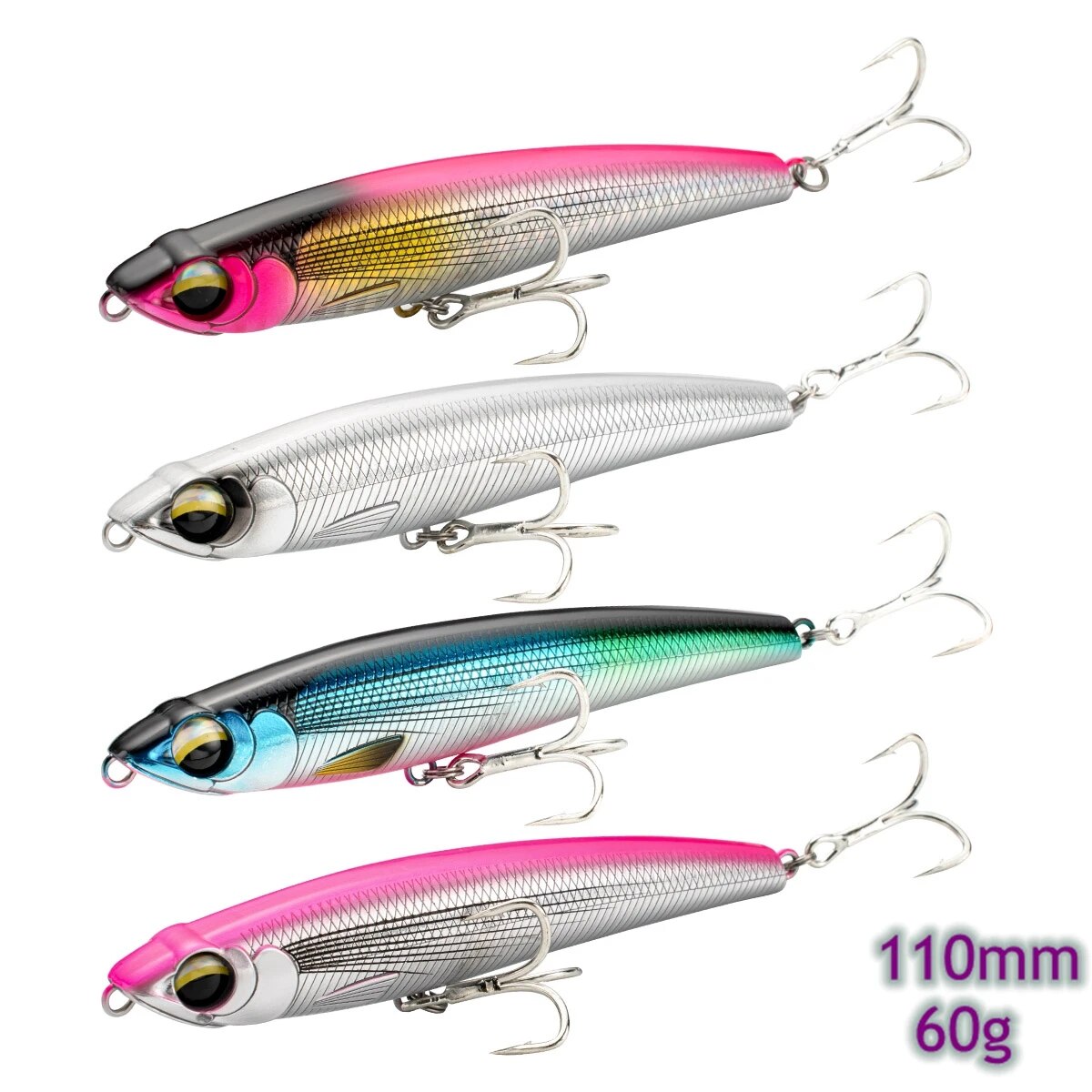 Sinking Pencil Fishing Lures 1 - Fishing Lure Buzzbait avaliação e preço