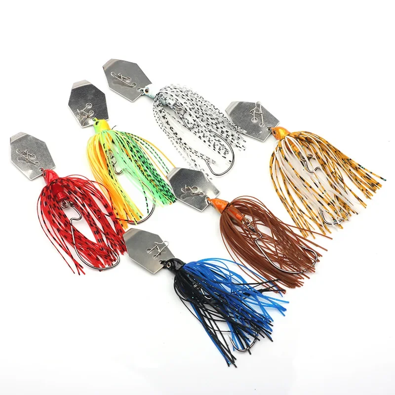 6 Pcs/Set Chatterbait Fishing  - Fishing Lure Buzzbait avaliação e preço