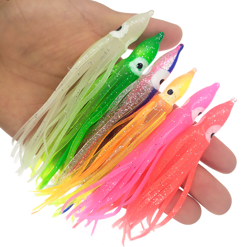 20Pcs Glow Luminous Octopus So - Fishing Lure Buzzbait avaliação e preço