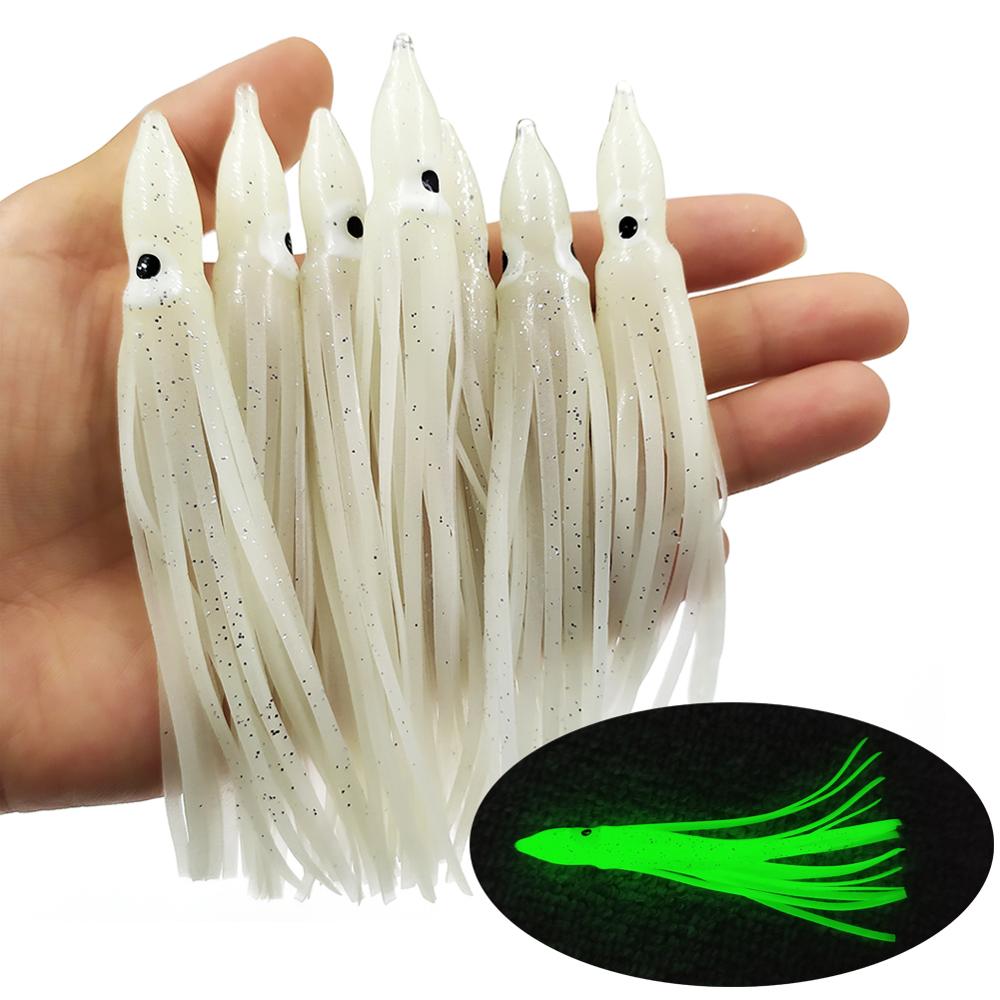 20Pcs Glow Luminous Octopus So - Fishing Lure Buzzbait avaliação e preço