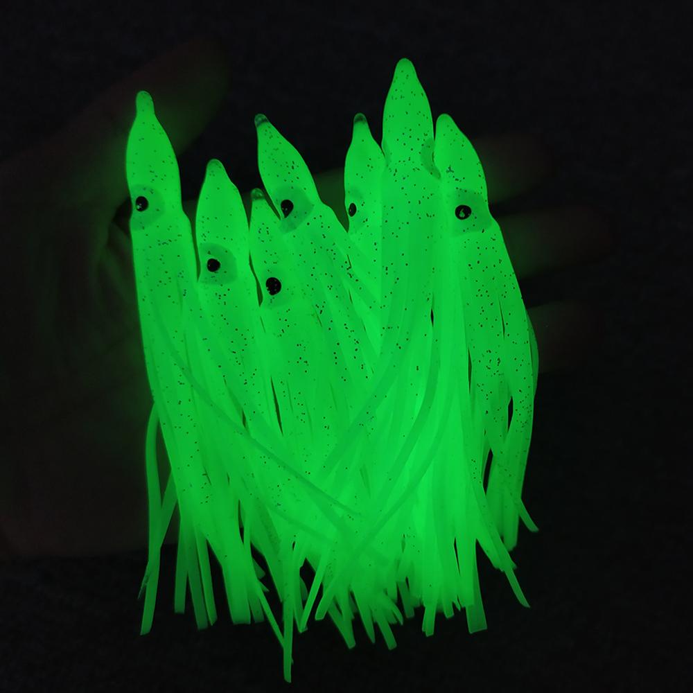 20Pcs Glow Luminous Octopus So - Fishing Lure Buzzbait avaliação e preço