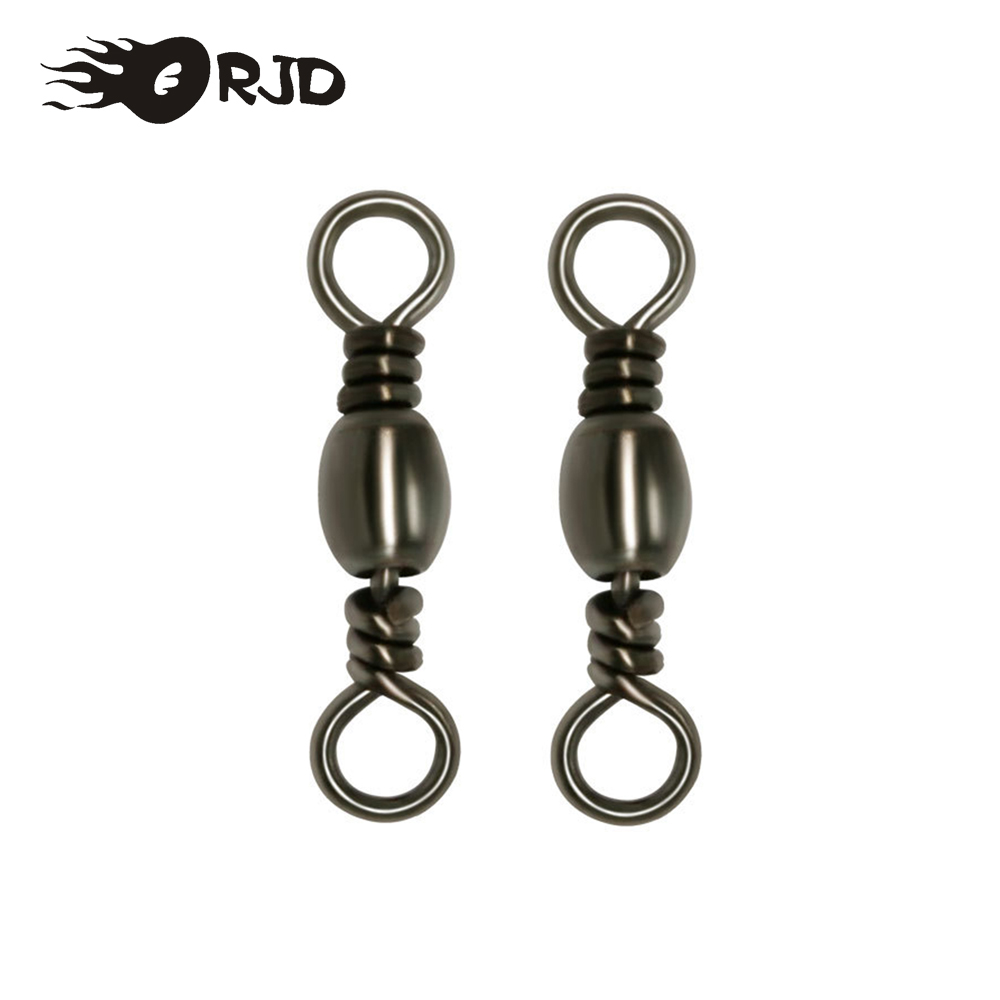 ORJD 20-50pcs Barrel Swivels F - Fishing Lure Accessories avaliação e preço