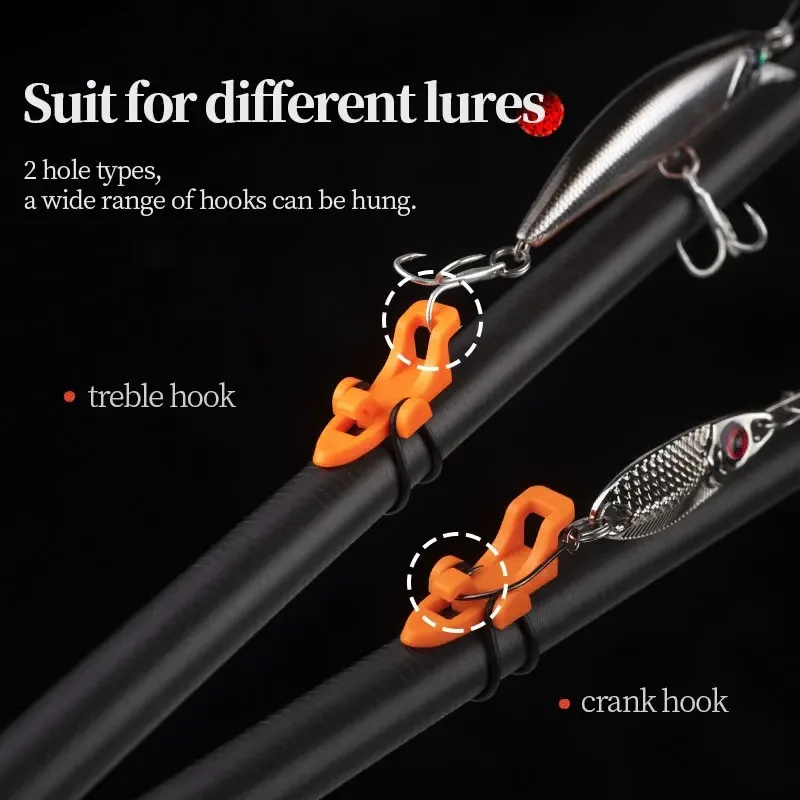 10pcs Fishing Rod Pole Hook Ke - Fishing Lure Jig avaliação e preço