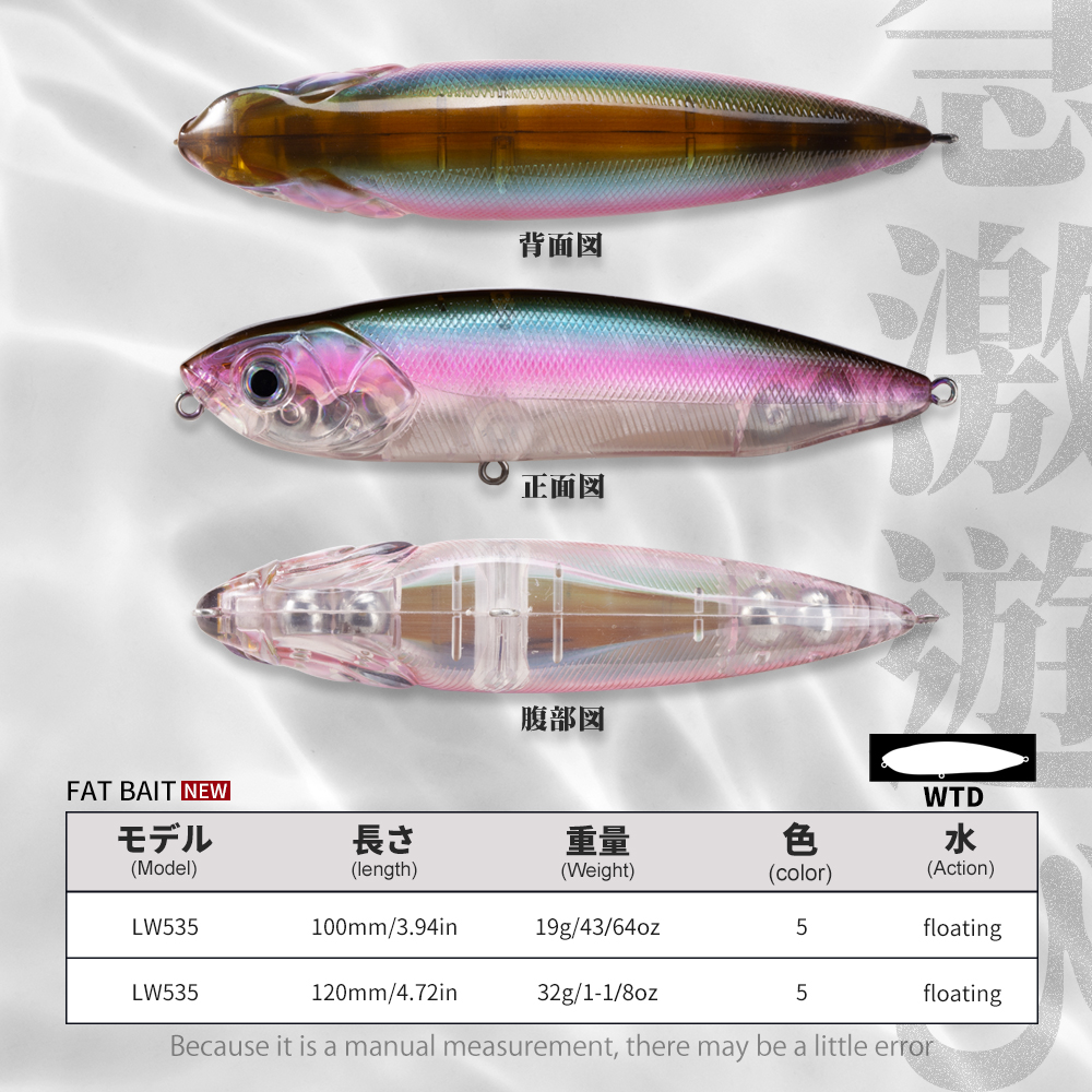 Hunthouse WTD Pencil Fishing L - Fishing Lure Topwater avaliação e preço