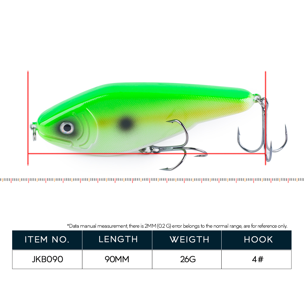 Hanlin NEW Glide Jerkbait 90mm - Fishing Lure Jerkbait avaliação e preço