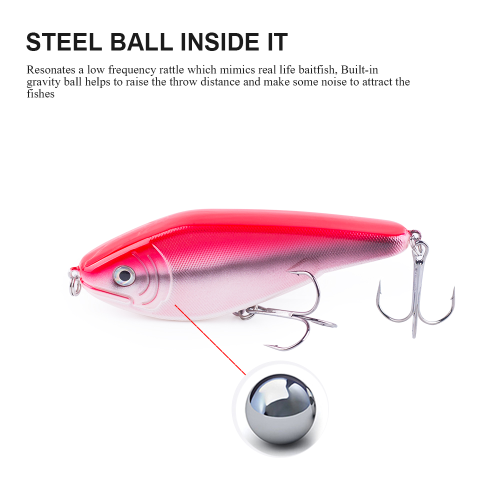 Hanlin NEW Glide Jerkbait 90mm - Fishing Lure Jerkbait avaliação e preço