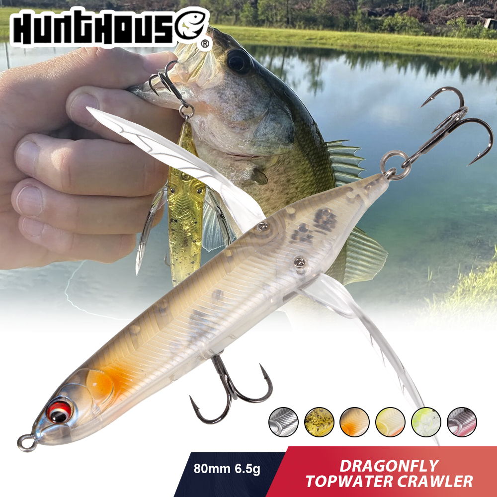 Hunthouse Floating Topwater Dr - Fishing Lure Popper avaliação e preço