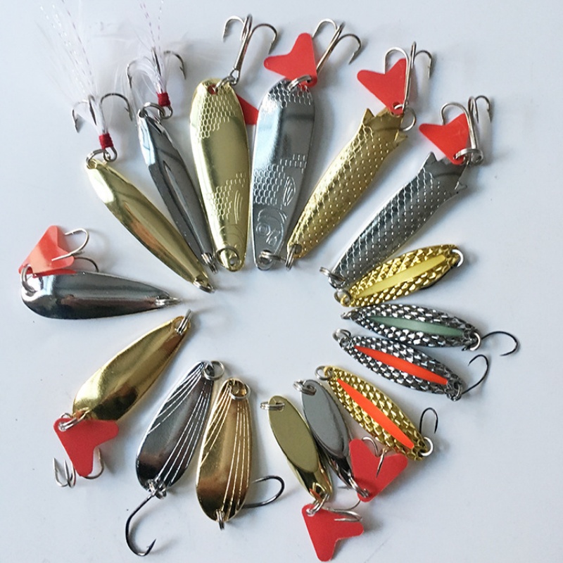 Fishing Lure Kit 16 Pcs Sets T - Fishing Lure Swimbait avaliação e preço