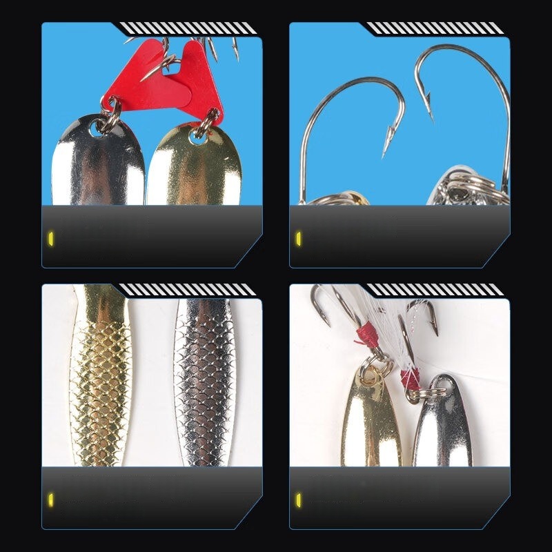 Fishing Lure Kit 16 Pcs Sets T - Fishing Lure Swimbait avaliação e preço