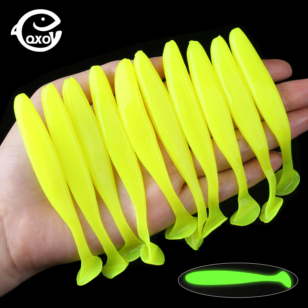 QXO 50 Pcs/Lot Swimbait Soft L - Fishing Lure Soft Plastic avaliação e preço