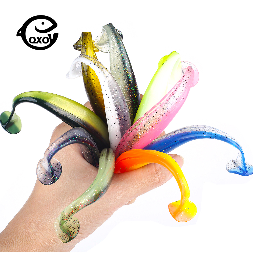 QXO 50 Pcs/Lot Swimbait Soft L - Fishing Lure Soft Plastic avaliação e preço