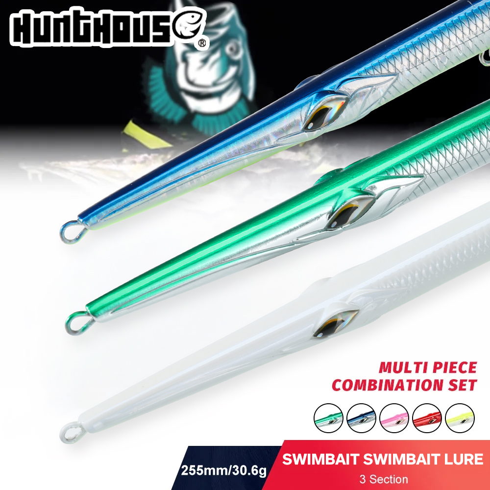 Hunthouse 3PCS Swimbait 255 Pe - Fishing Lure Popper avaliação e preço