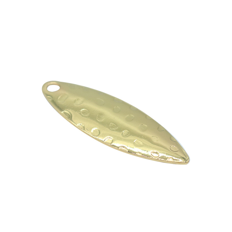 10Pcs/lot Willow leaf Sequin P - Fishing Lure Spinner avaliação e preço