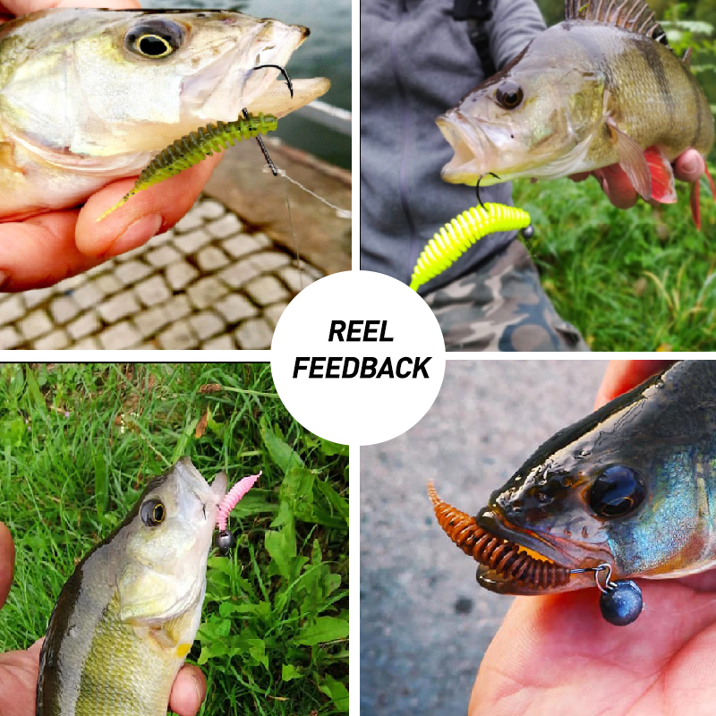 ESFISHING Fishing Tiny Worm Ba - Fishing Lure Spinnerbait avaliação e preço