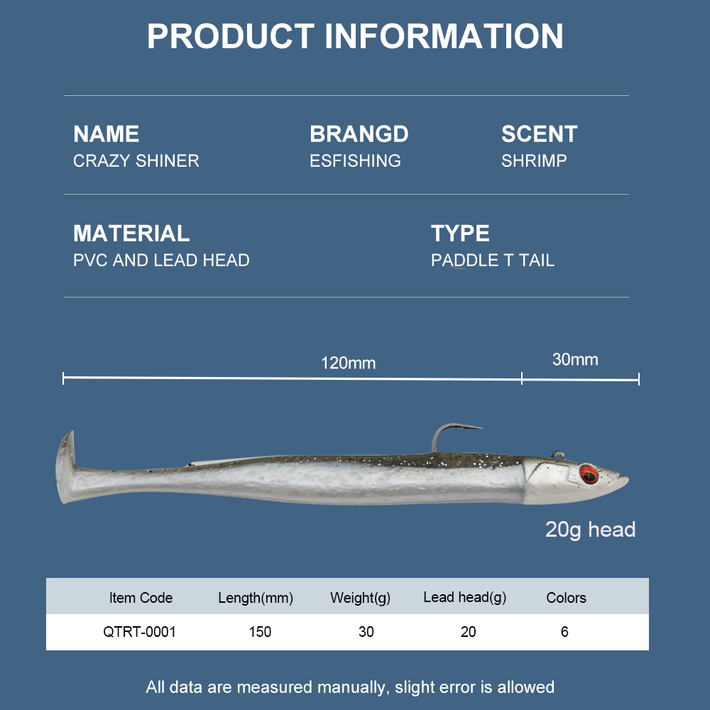 ESFISHING Soft Fishing Lures L - Fishing Lure Soft Plastic avaliação e preço