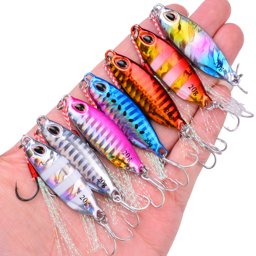 Jigs 10g 15g 20g 30g 40g Fishi - Fishing Lure Spinnerbait avaliação e preço