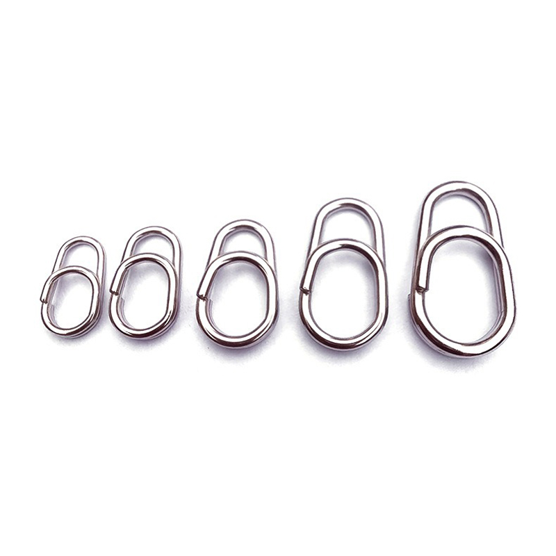 50/100pcs Stainless Steel Ocea - Fishing Lure Accessories avaliação e preço
