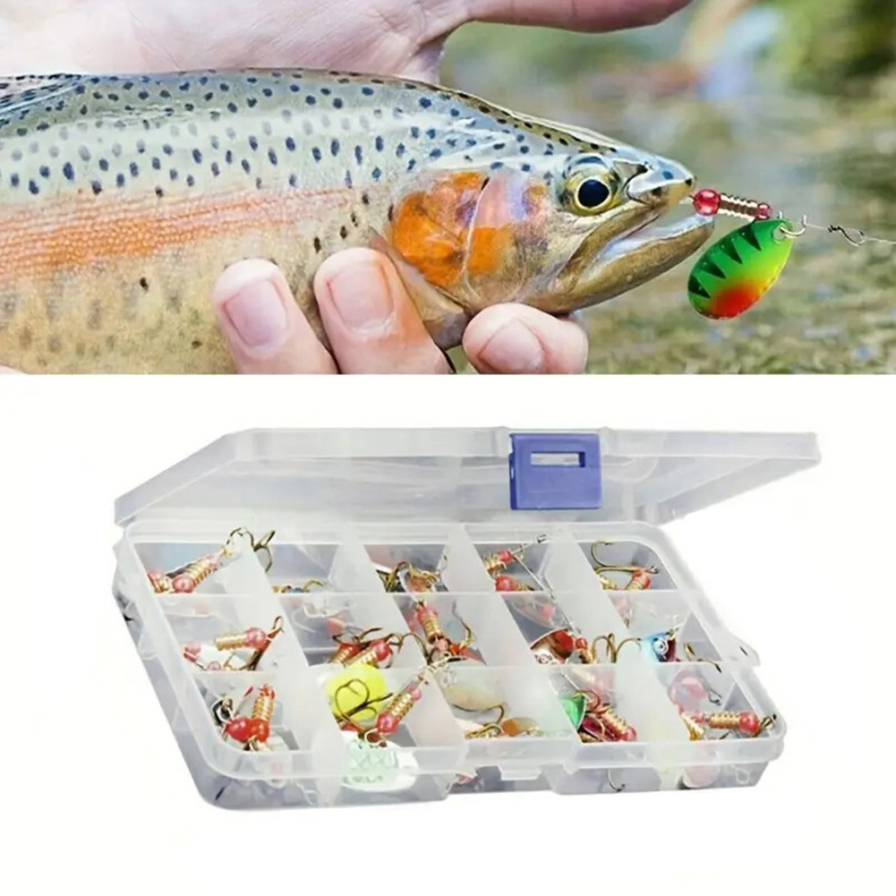 30pcs Metal Spoon Spinner Fish - Fishing Lure Spoon avaliação e preço