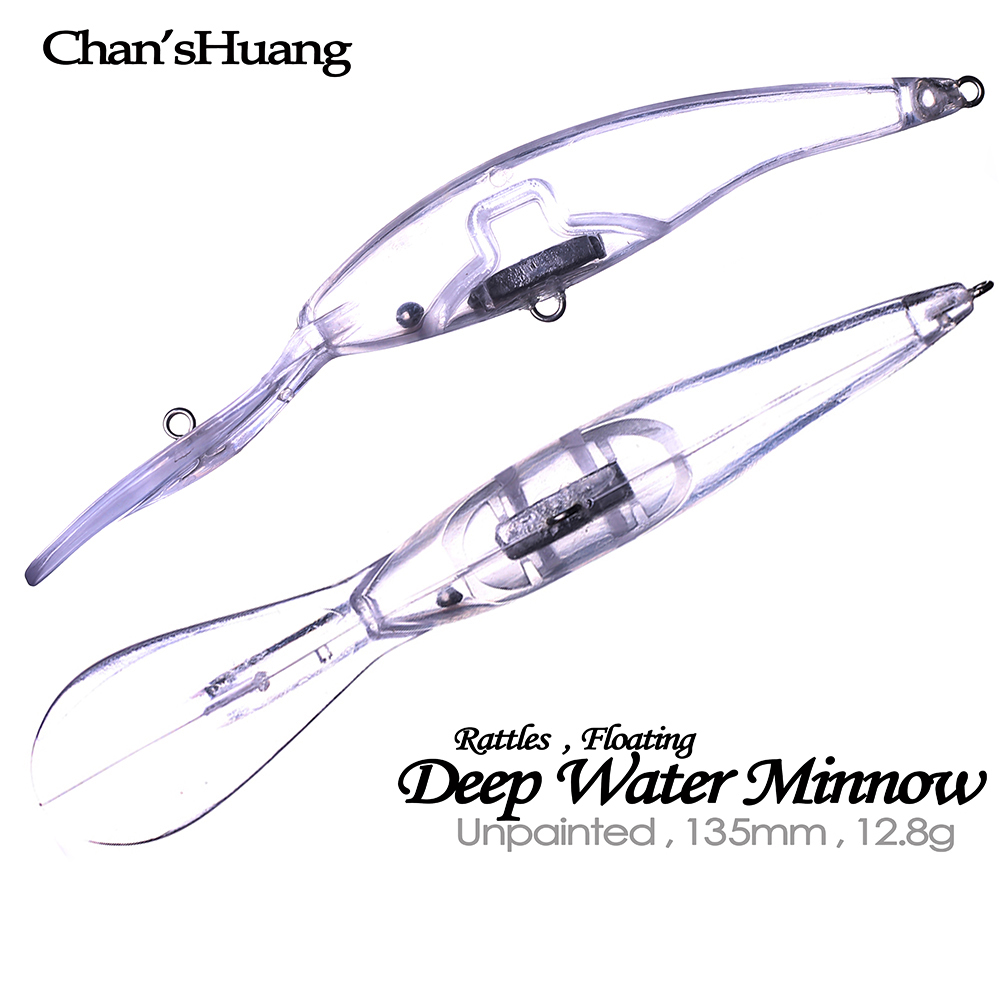 Chan’sHuang 20PCS Unpainted Bl - Fishing Lure Topwater avaliação e preço