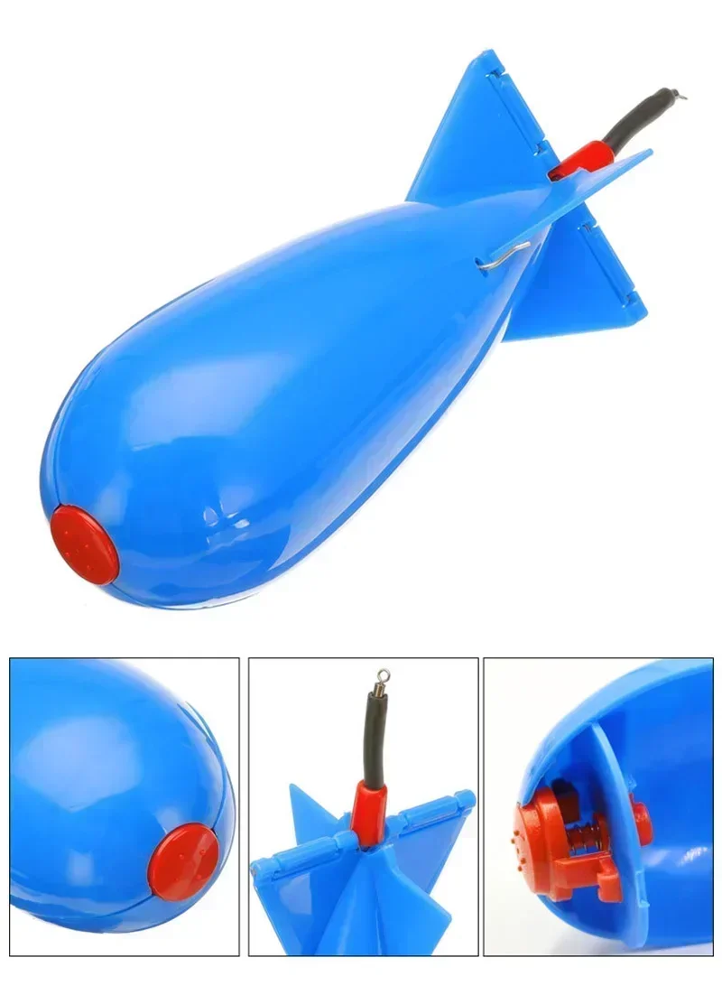 S M L Carp Fishing Rocket Feed - Fishing Lure Accessories avaliação e preço
