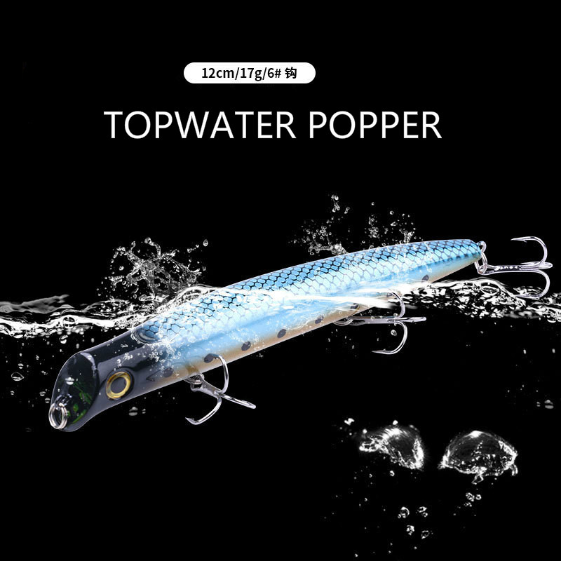 New Popper Fishing Lure 2021 W - Fishing Lure Popper avaliação e preço