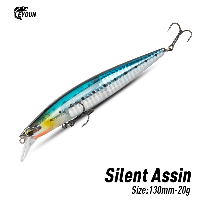 LEYDUN Floating Sea Bass Fishi - Fishing Lure Blade Bait avaliação e preço
